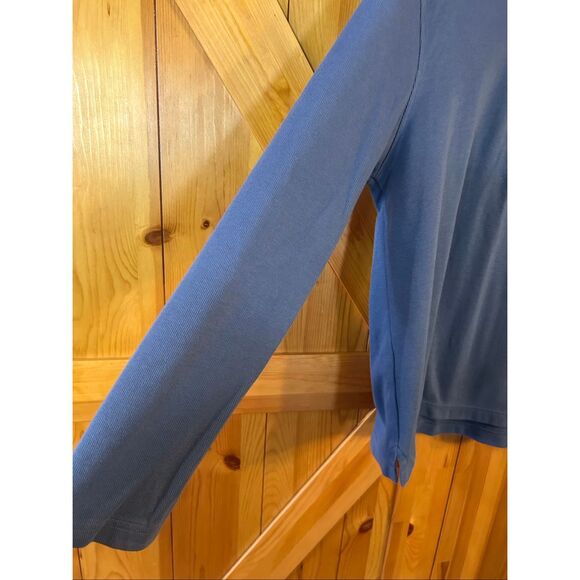 Joe Joseph Abboud Men’s Blue 1/4 Zip Pullover Sweater Size Large (5561) - Picture 3 of 5